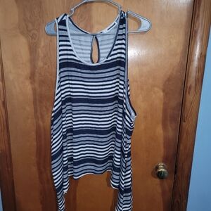 Maurices Striped Sleeveless Women's Top